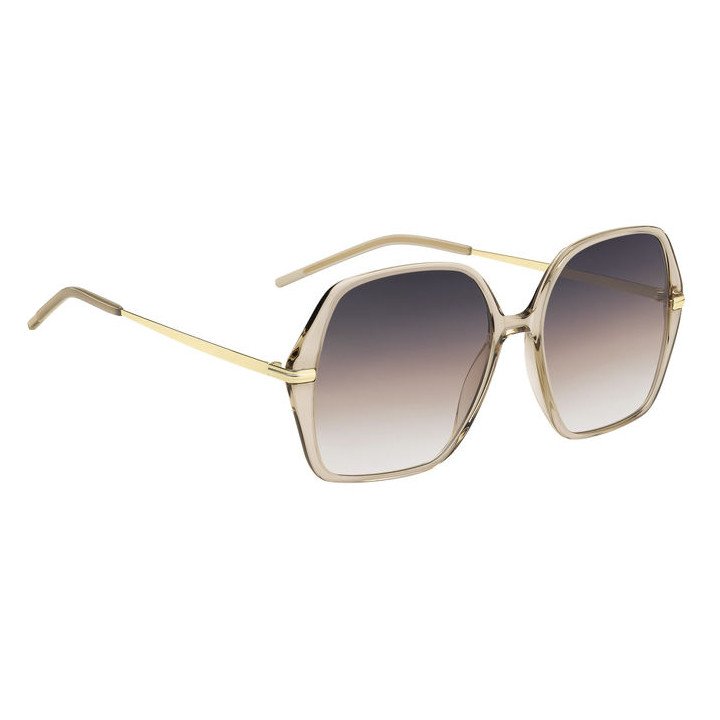 Lunettes de soleil BOSS 1660/S Beige Gold / verres Grey Brown Doubleshade (84A-PR)