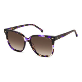 Lunettes de soleil Carrera 3002/S Violet Havana / verres Brown Shaded (HKZ-HA)