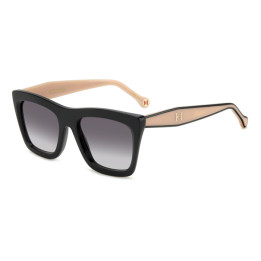 Lunettes de soleil Carolina Herrera HER 0226/S Black Pink / verres Dark Grey Shaded (3H2-9O)