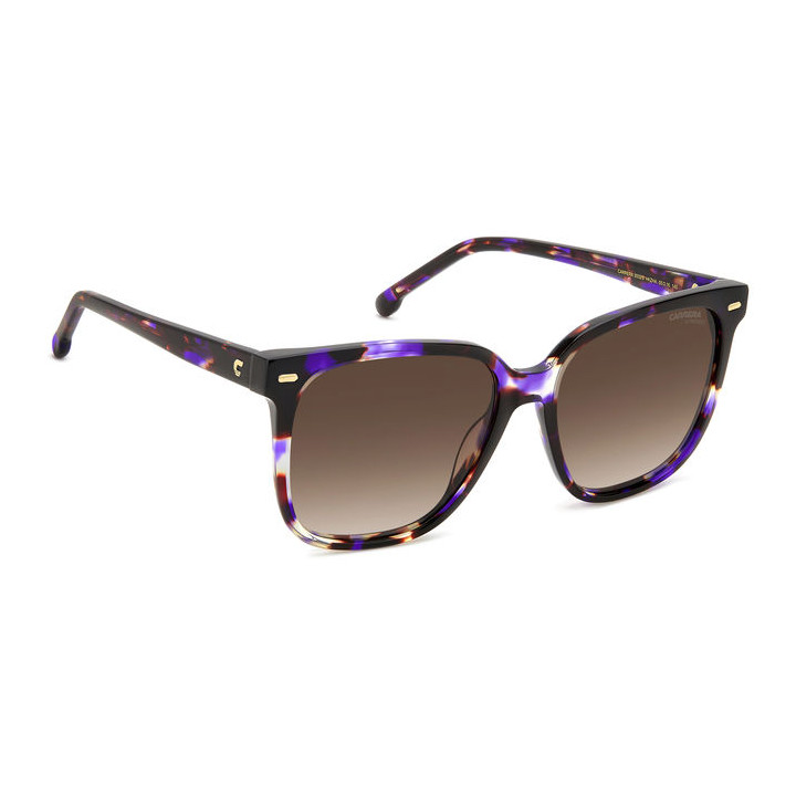 Lunettes de soleil Carrera 3002/S Violet Havana / verres Brown Shaded (HKZ-HA)