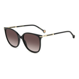 Lunettes de soleil Carolina Herrera HER 0229/S Black / verres Brown Shaded (807-HA)