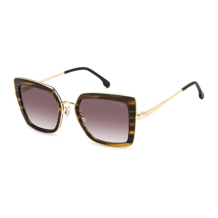 Lunettes de soleil Carrera 3031/S Brown Horn / verres Pink Doubleshade (EX4-3X)