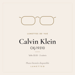 Lunettes de vue Calvin Klein CKJ-19310