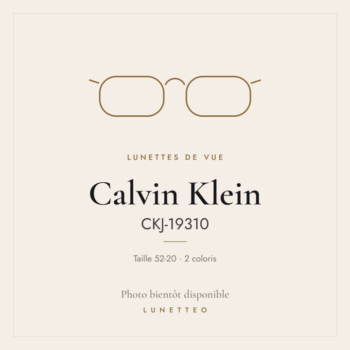 Lunettes de vue Calvin Klein CKJ-19310