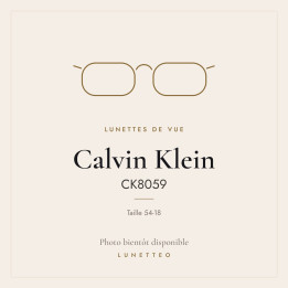 Lunettes de vue Calvin Klein CK8059