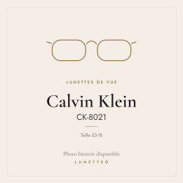 Lunettes de vue Calvin Klein CK-8021