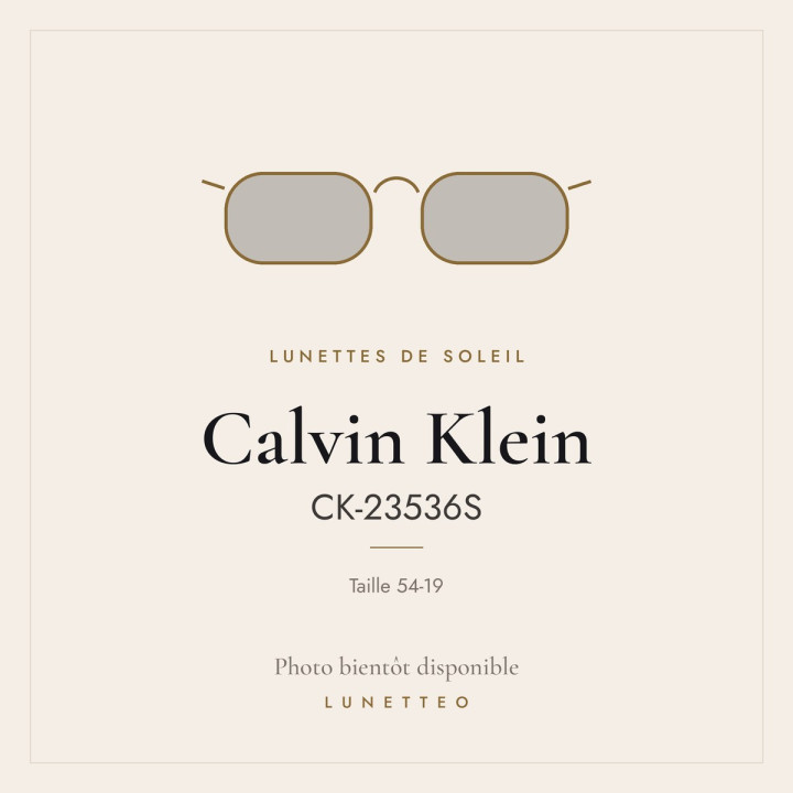 Lunettes de soleil Calvin Klein CK-23536S