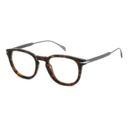 Lunettes de vue David Beckham DB 7122 Havana Dark Ruthenium (4HU)