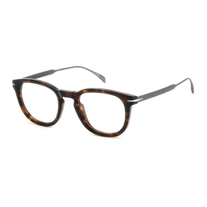 Lunettes de vue David Beckham DB 7122 Havana Dark Ruthenium (4HU)