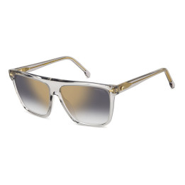 Lunettes de soleil Carrera 3027/S Grey / verres Grey Shaded Gold Mirror (KB7-FQ)