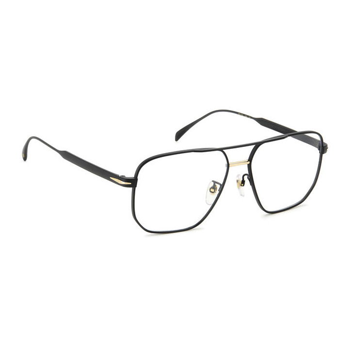 Lunettes de vue David Beckham DB 7124 Black Gold (2M2)