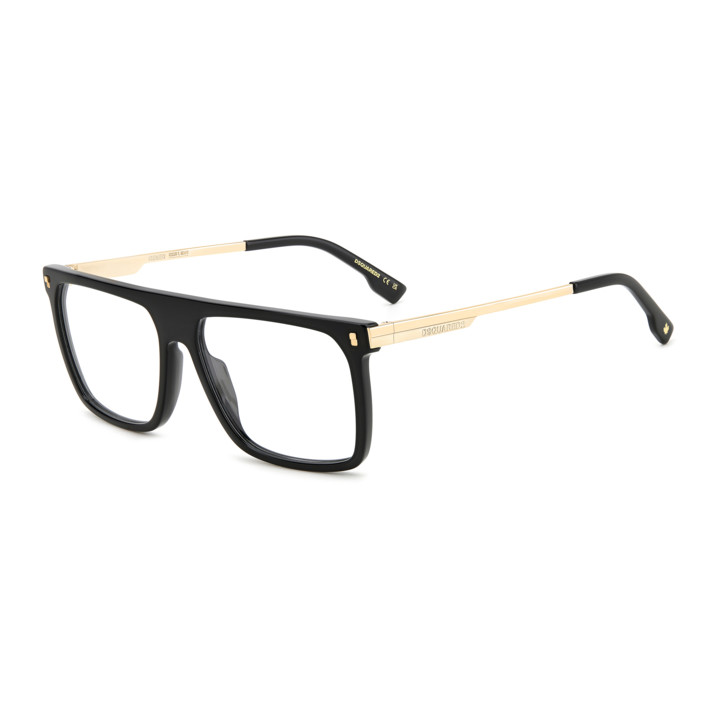 Lunettes de vue Dsquared2 D2 0122 Black Gold (2M2)