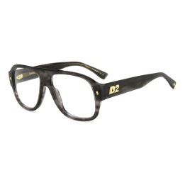 Lunettes de vue Dsquared2 D2 0125 Grey Horn (2W8)