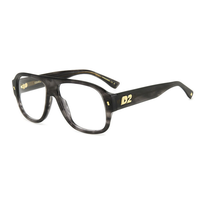 Lunettes de vue Dsquared2 D2 0125 Grey Horn (2W8)