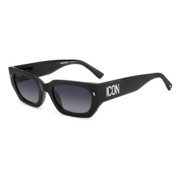 Lunettes de soleil Dsquared2 ICON 0017/S Black / verres Dark Grey Shaded (807-9O)