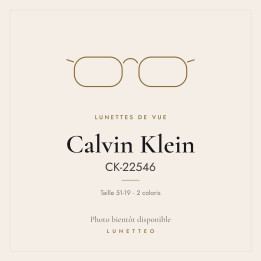 Lunettes de vue Calvin Klein CK-22546