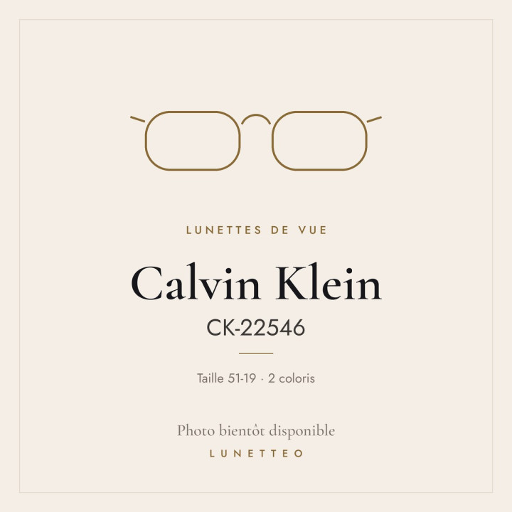 Lunettes de vue Calvin Klein CK-22546
