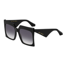 Lunettes de soleil Etro 0002/S Black / verres Dark Grey Shaded (807-9O)