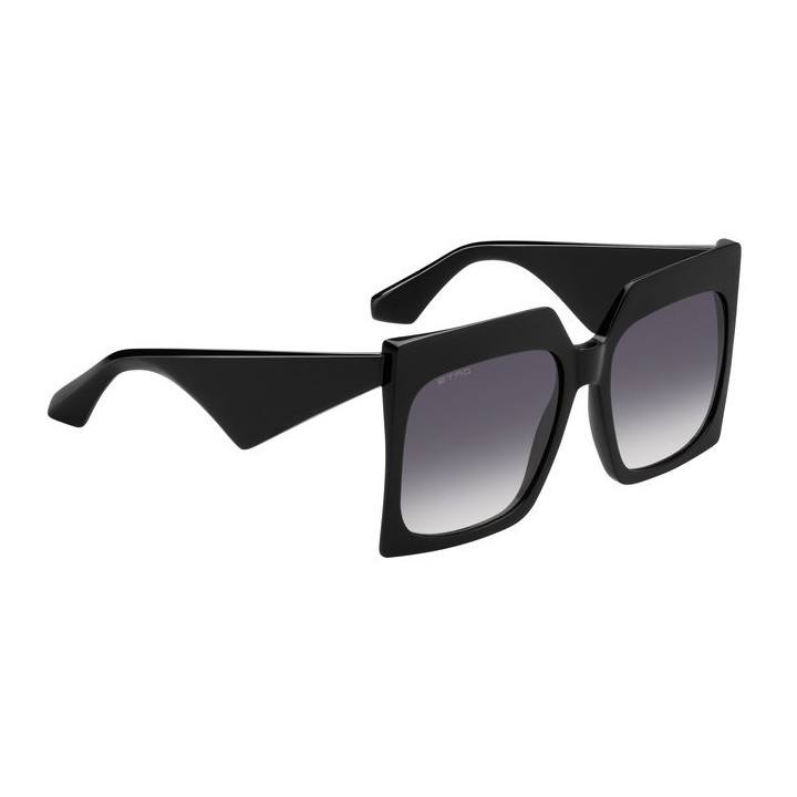 Lunettes de soleil Etro 0002/S Black / verres Dark Grey Shaded (807-9O)