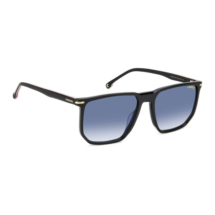 Lunettes de soleil Carrera 329/S Black / verres Dk Blue Shaded (807-08)