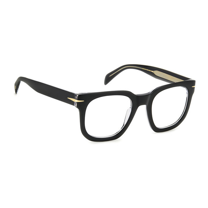 Lunettes de vue David Beckham DB 7123 Black Crystal (7C5)