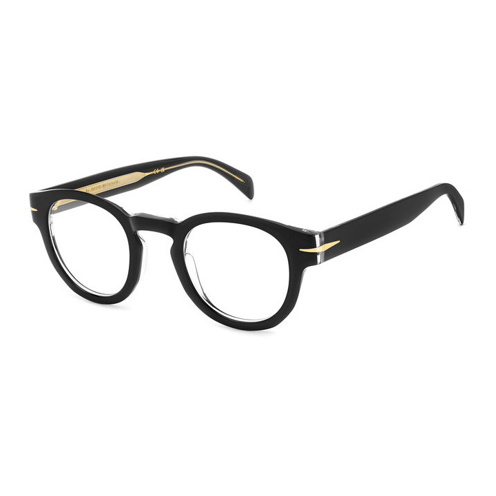 Lunettes de vue David Beckham DB 7125 Black Crystal (7C5)
