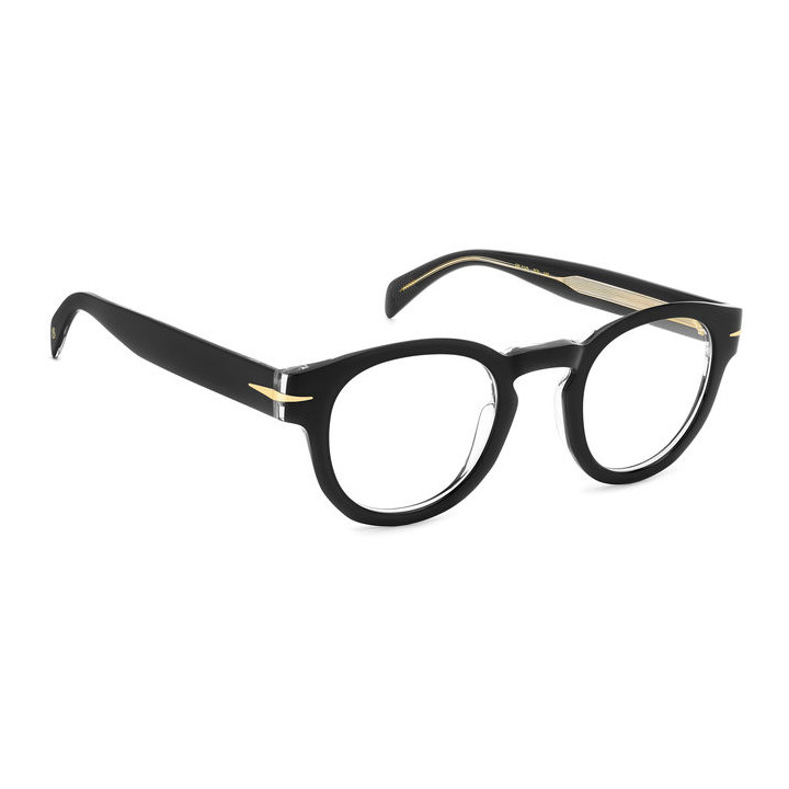 Lunettes de vue David Beckham DB 7125 Black Crystal (7C5)