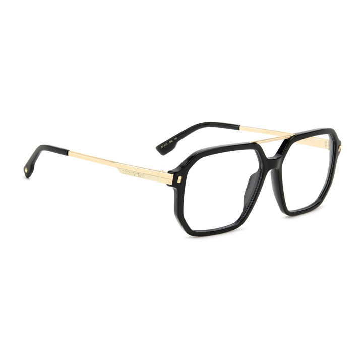 Lunettes de vue Dsquared2 D2 0123 Black Gold (2M2)