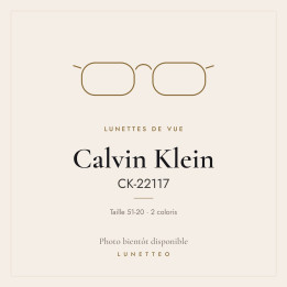 Lunettes de vue Calvin Klein CK-22117