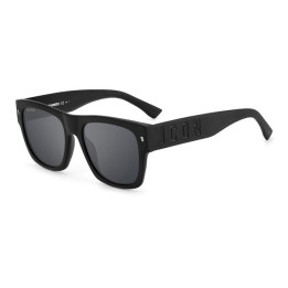 Lunettes de soleil Dsquared2 ICON 0004/S Matte Black / verres Silver Mirror (003-T4)