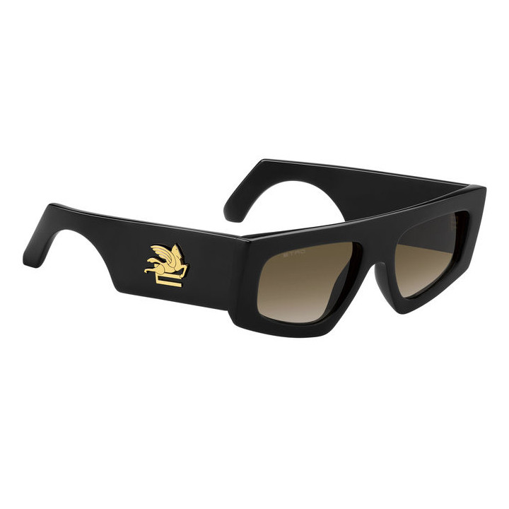 Lunettes de soleil Etro 0032/G/S Black / verres Brown Shaded (807-HA)