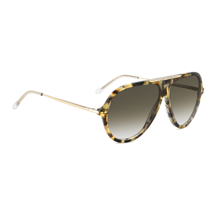 Lunettes de soleil Isabel Marant IM 0162/S Havana Gold / verres Green Shaded (2IK-9K)