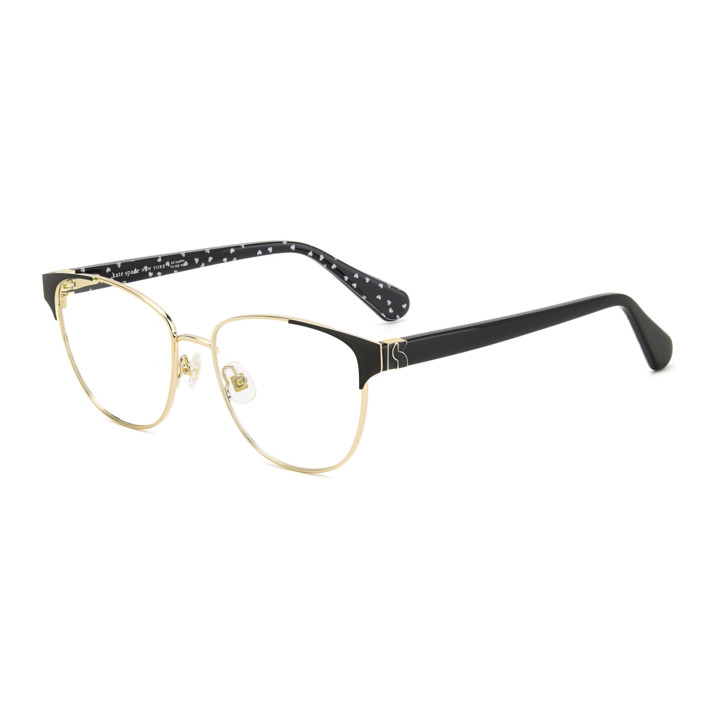 Lunettes de vue Kate Spade DOVE/G Gold Black 2 (RHL)