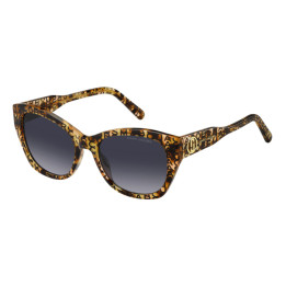 Lunettes de soleil Marc Jacobs MARC 732/S Pattern Havana / verres Dark Grey Shaded (H7P-9O)