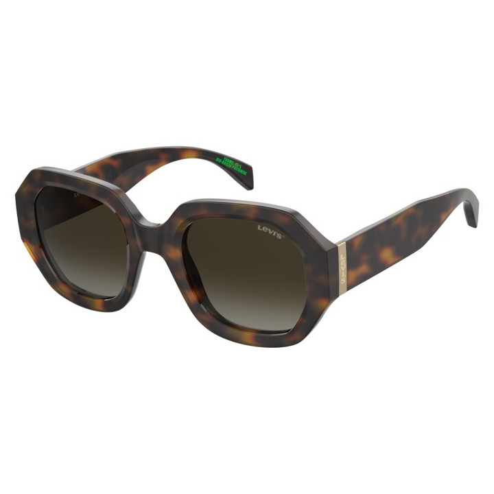 Lunettes de soleil Levi's LV 1066/S Havana / verres Brown Shaded (086-HA)