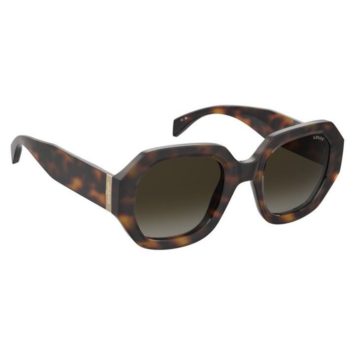 Lunettes de soleil Levi's LV 1066/S Havana / verres Brown Shaded (086-HA)