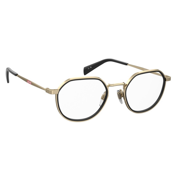 Lunettes de vue Levi's LV 1069 Gold Black 2 (RHL)