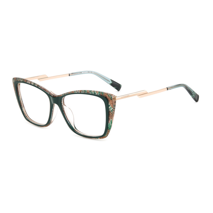Lunettes de vue Missoni MIS 0166/G Pattern Pink Green (038)