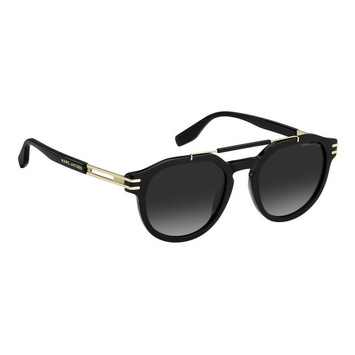 Lunettes de soleil Marc Jacobs MARC 675/S Black / verres Dark Grey Shaded (807-9O)