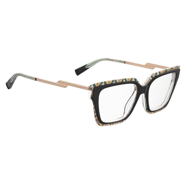 Lunettes de vue Missoni MIS 0167 Black Pattern Green (OHC)