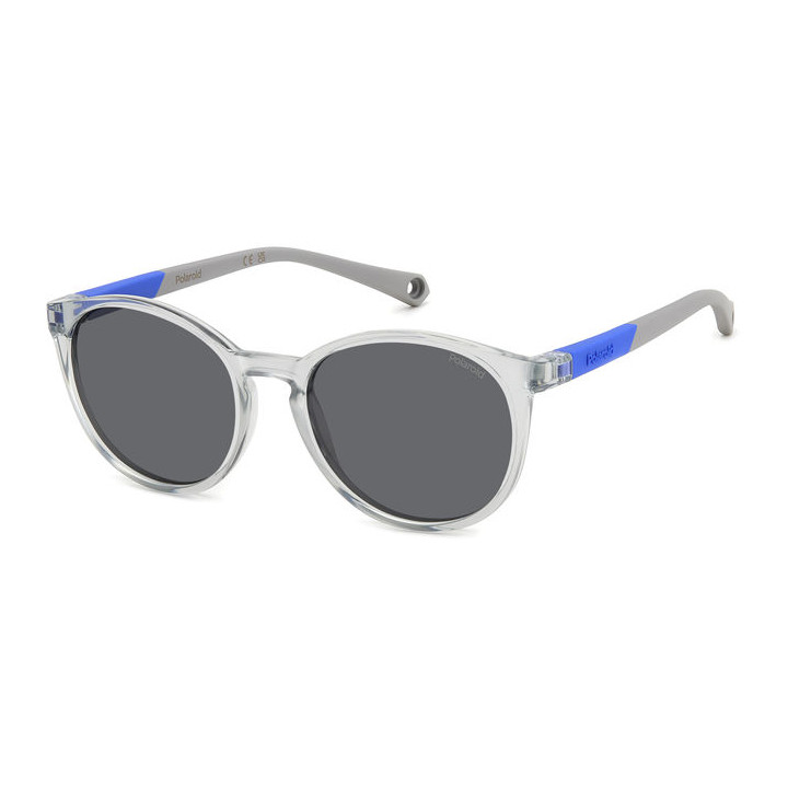Lunettes de soleil Polaroid Kids PLD 8059/S Grey / verres Grey Polarized (KB7-M9)