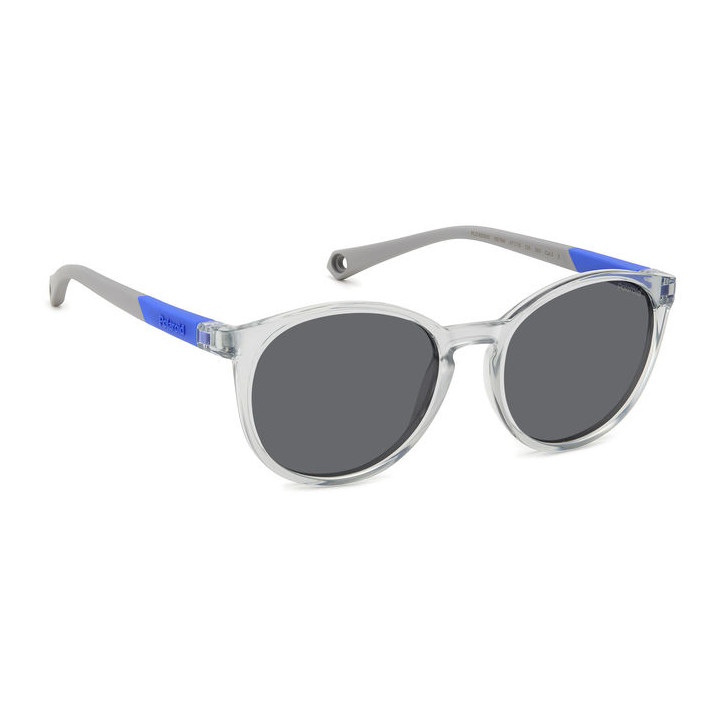Lunettes de soleil Polaroid Kids PLD 8059/S Grey / verres Grey Polarized (KB7-M9)