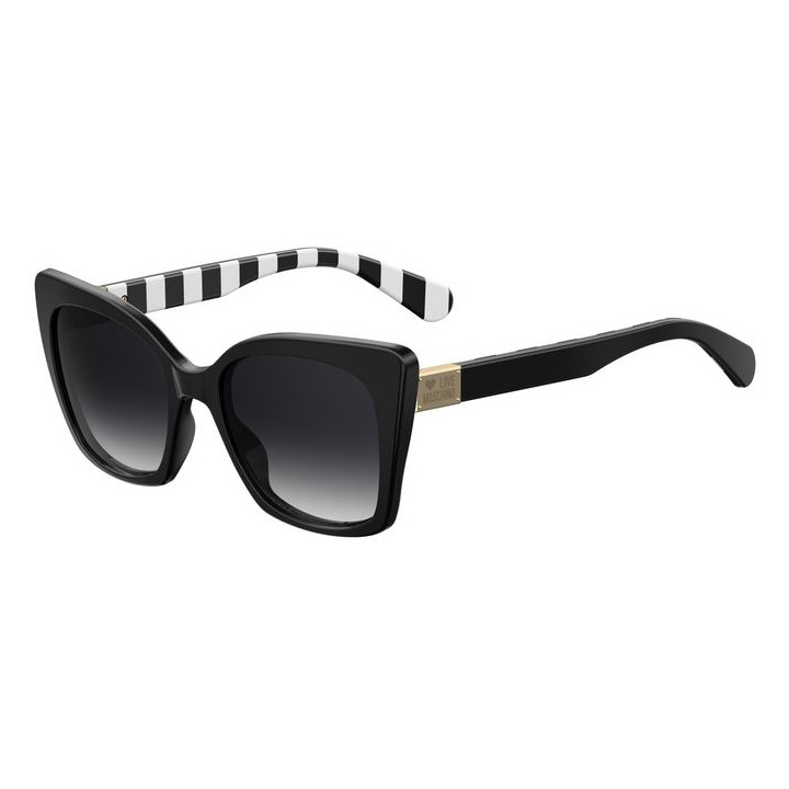Lunettes de soleil Moschino Love MOL000/S Black / verres Dark Grey Shaded (807-9O)