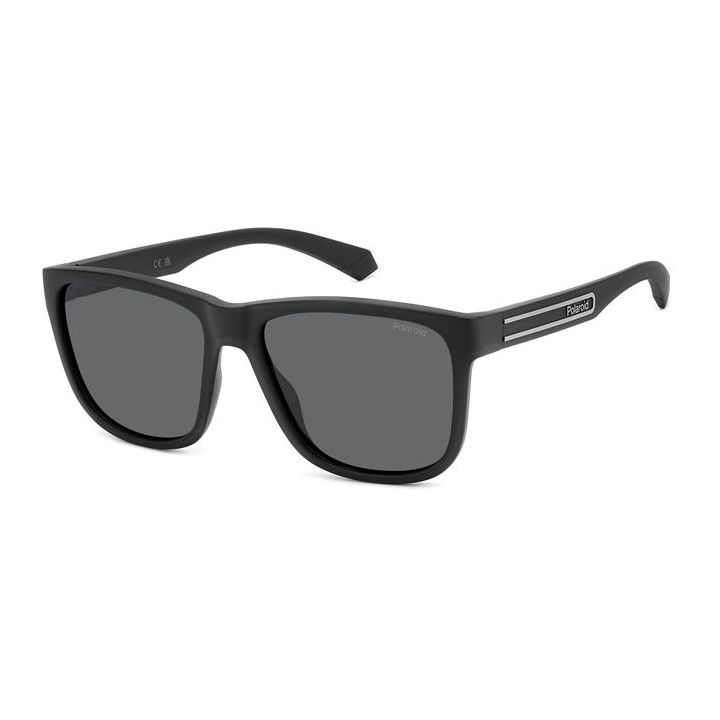 Lunettes de soleil Polaroid PLD 2155/S Matte Black / verres Grey Polarized (003-M9)