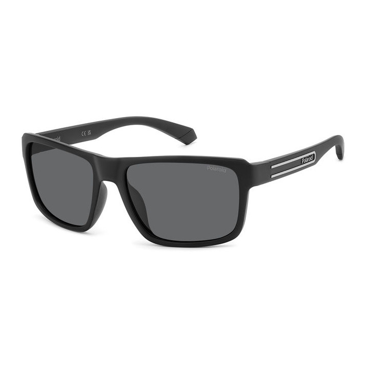 Lunettes de soleil Polaroid PLD 2158/S Black / verres Grey Polarized (807-M9)