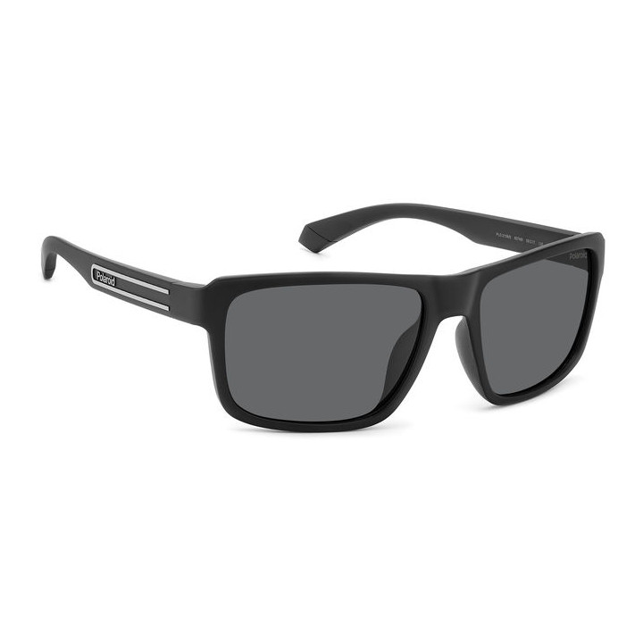 Lunettes de soleil Polaroid PLD 2158/S Black / verres Grey Polarized (807-M9)