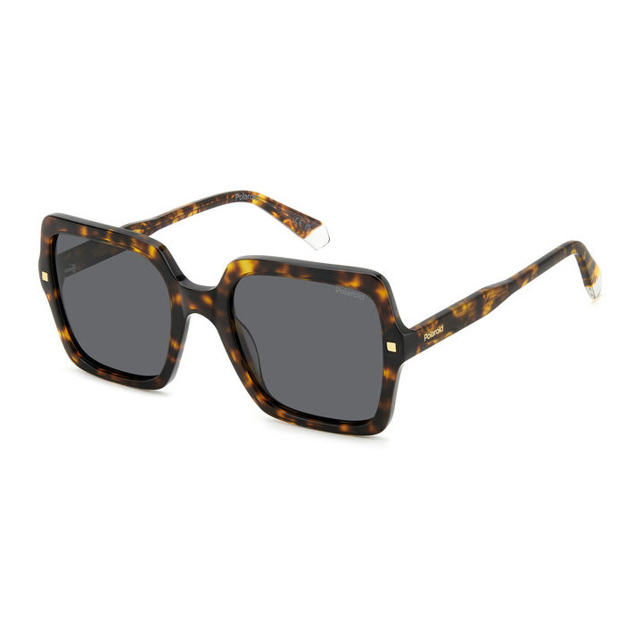 Lunettes de soleil Polaroid PLD 4165/S/X Havana / verres Grey Polarized (086-M9)