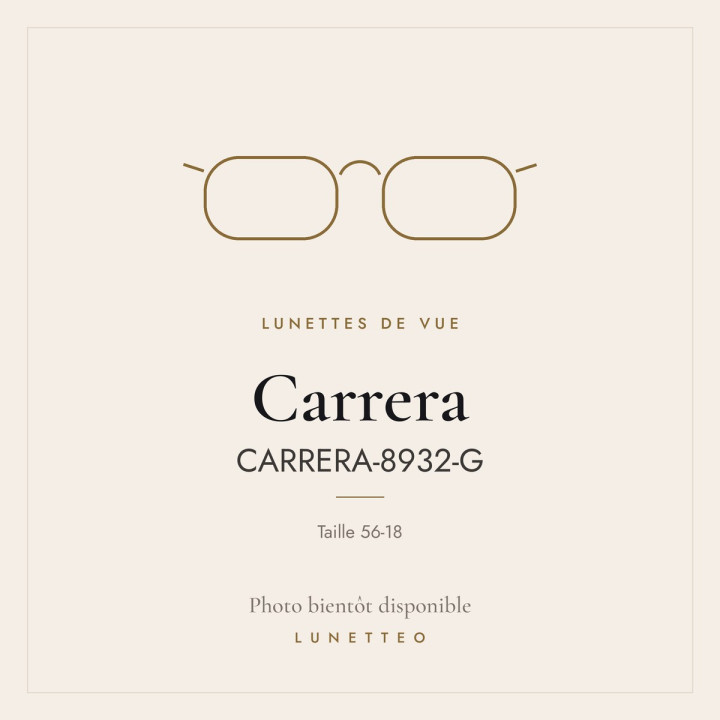 Lunettes de vue Carrera CARRERA-8932-G