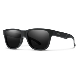 Lunettes de soleil Smith LOWDOWN S 2/S Matte Black / verres Grey Polarized Chromapop (003-6N)