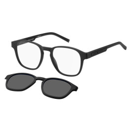 Lunettes de vue avec clip solaire Tommy Hilfiger TH 2085/CS Matte Black / verres Grey Polarized (003-M9)
